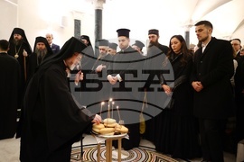 Великобритания - храм „Свети Йоан Рилски” - патриарх Даниил - Възкресна вечерня