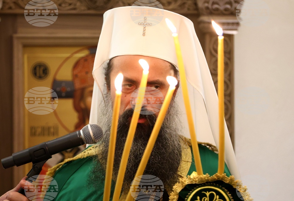 Великобритания - храм „Свети Йоан Рилски” - патриарх Даниил - Възкресна вечерня
