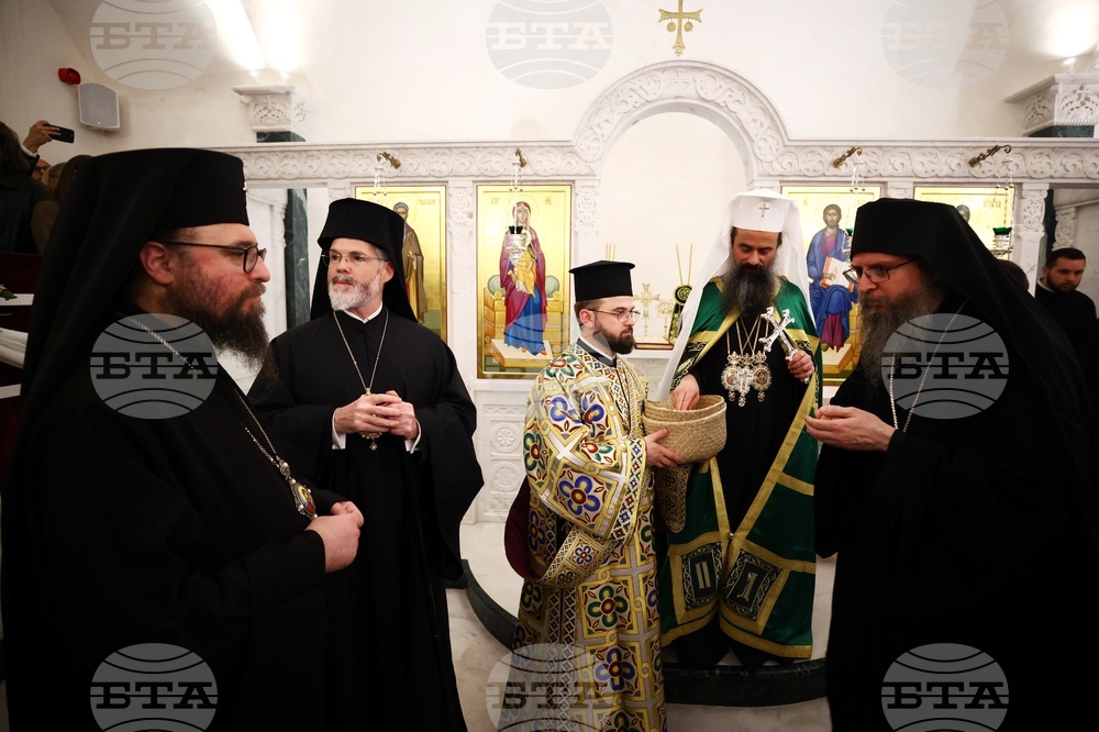 Великобритания - храм „Свети Йоан Рилски” - патриарх Даниил - Възкресна вечерня