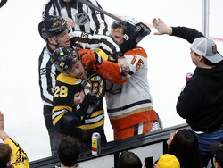 Ducks Bruins Hockey