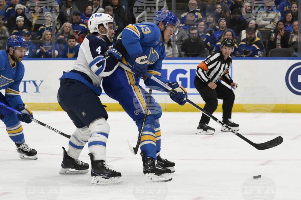 Jets Blues Hockey