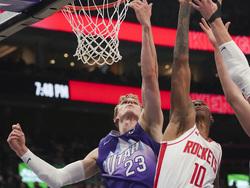 Rockets Jazz Basketball