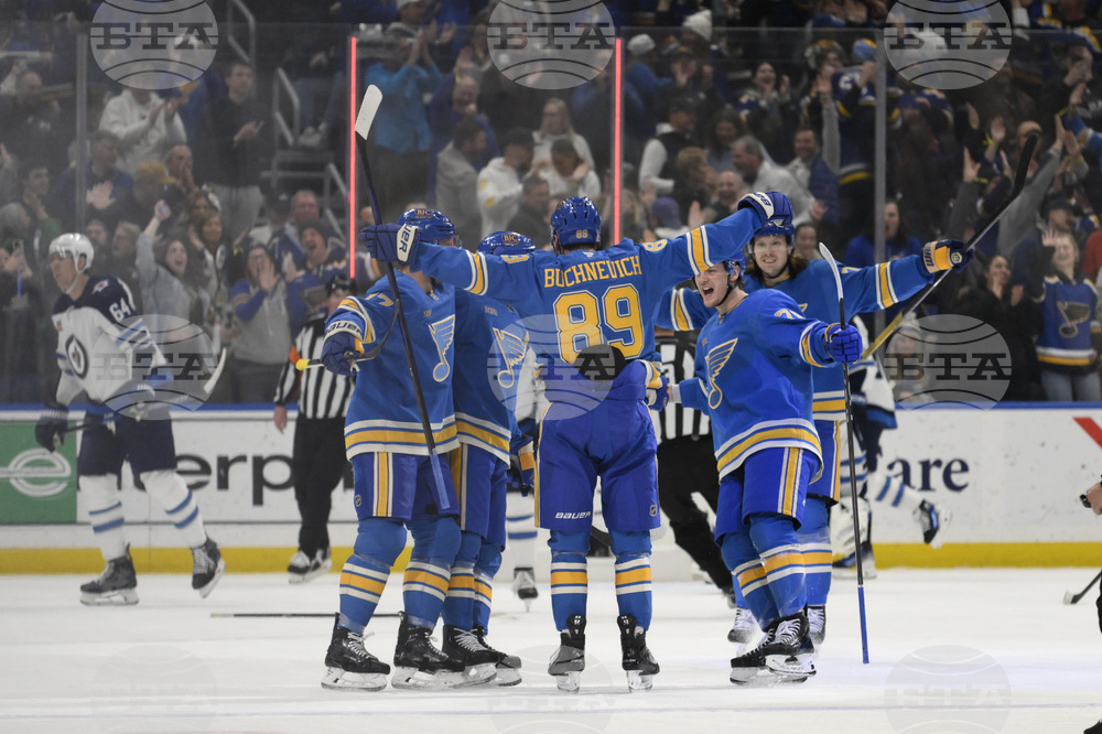 Jets Blues Hockey