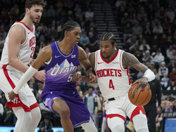 Rockets Jazz Basketball