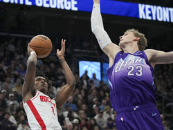 Rockets Jazz Basketball