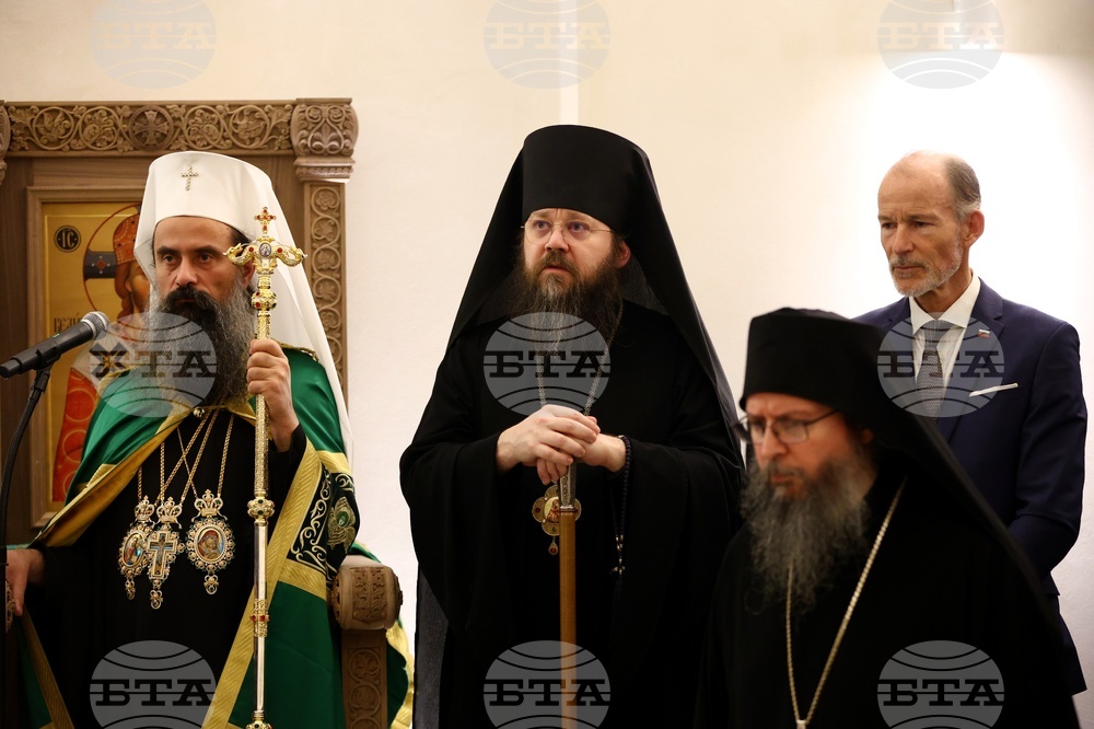 Великобритания - храм „Свети Йоан Рилски” - патриарх Даниил - Възкресна вечерня