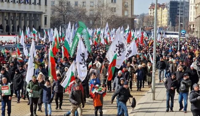 Костадин Костадинов след протеста вчера