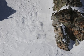 Рила планина - скиор - лавина