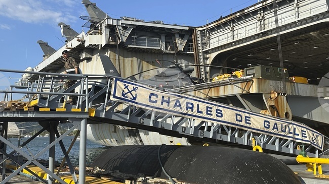  Шведската армия е заглушила неидентифициран дрон близо до френски самолетоносач, съобщиха шведската и френската армия