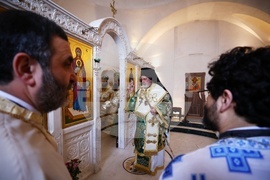 Великобритания - храм „Свети Йоан Рилски” - патриарх Даниил - света Божествена литургия