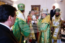 Великобритания - храм „Свети Йоан Рилски” - патриарх Даниил - света Божествена литургия