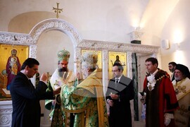 Великобритания - храм „Свети Йоан Рилски” - патриарх Даниил - света Божествена литургия