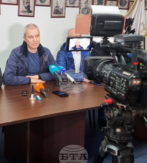 Варна - "Възраждане" - Костадин Костадинов - пресконференция