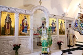 Великобритания - храм „Свети Йоан Рилски” - патриарх Даниил - света Божествена литургия