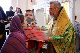 Великобритания - храм „Свети Йоан Рилски” - патриарх Даниил - света Божествена литургия