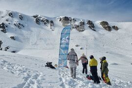 Рила планина - младежи - обучение по лавинна безопасност