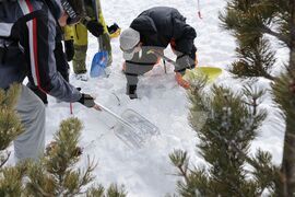 Рила планина - младежи - обучение по лавинна безопасност