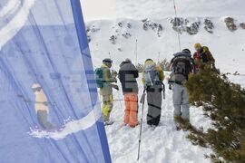 Рила планина - младежи - обучение по лавинна безопасност