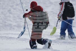 Рила планина - младежи - обучение по лавинна безопасност