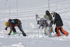 Рила планина - младежи - обучение по лавинна безопасност