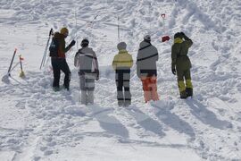 Рила планина - младежи - обучение по лавинна безопасност