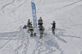 Рила планина - младежи - обучение по лавинна безопасност