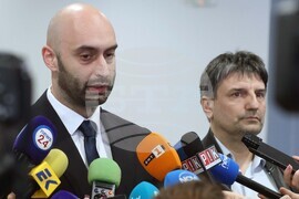 Атанас Доцински - Любомир Николов - брифинг