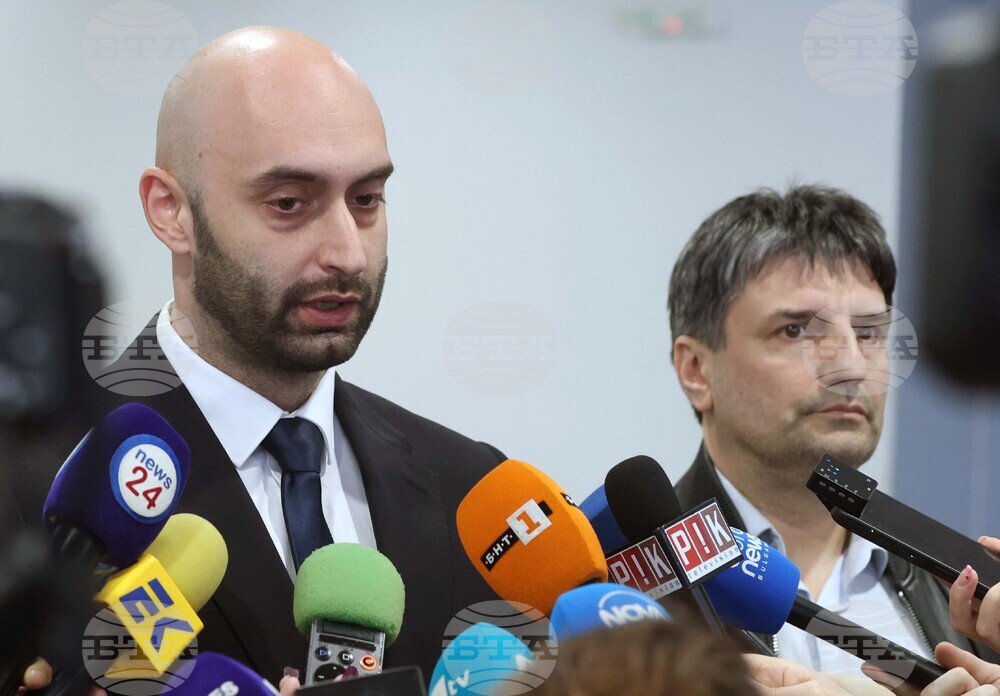 Атанас Доцински - Любомир Николов - брифинг