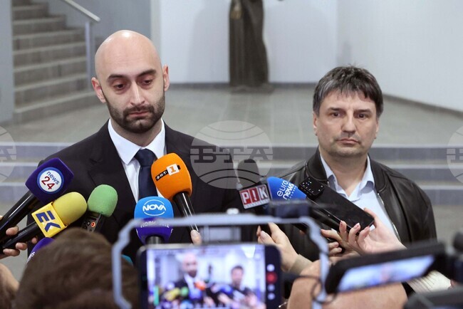 Атанас Доцински - Любомир Николов - брифинг