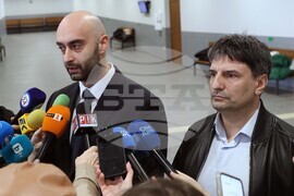 Атанас Доцински - Любомир Николов - брифинг