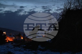 Село Лозен - месни заговезни - огън