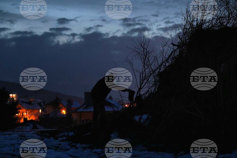 Село Лозен - месни заговезни - огън