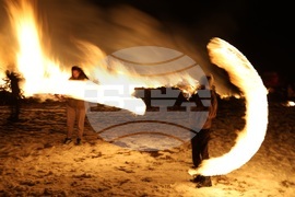 Село Лозен - месни заговезни - огън