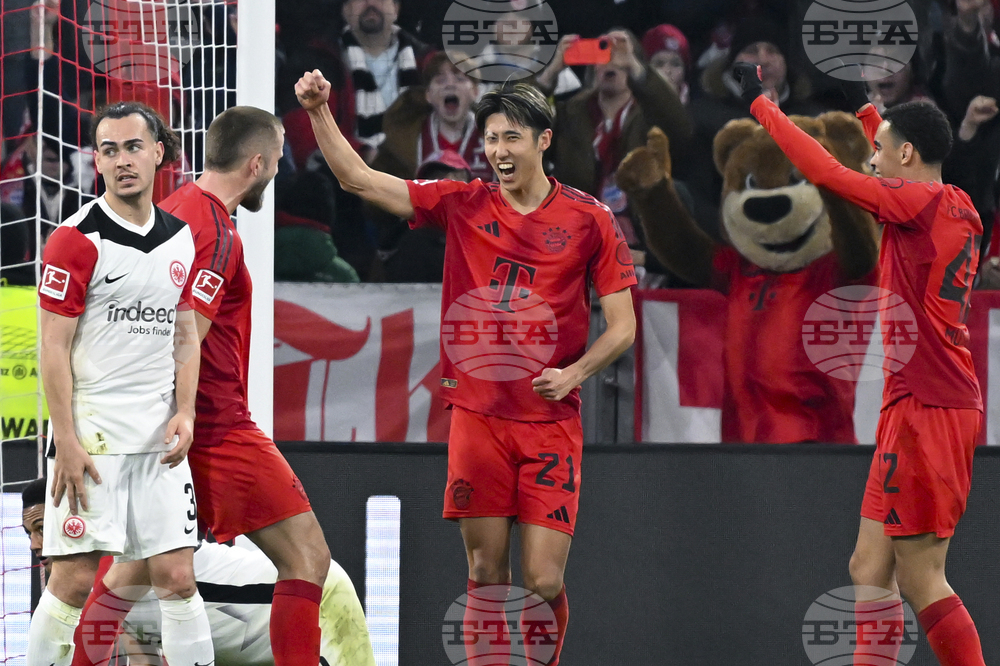 Байерн Мюнхен постигна убедителна домакинска победа над Айнтрахт Франкфурт в Бундеслигата