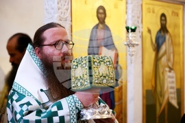 Великобритания - храм „Свети Йоан Рилски” - патриарх Даниил - света Божествена литургия