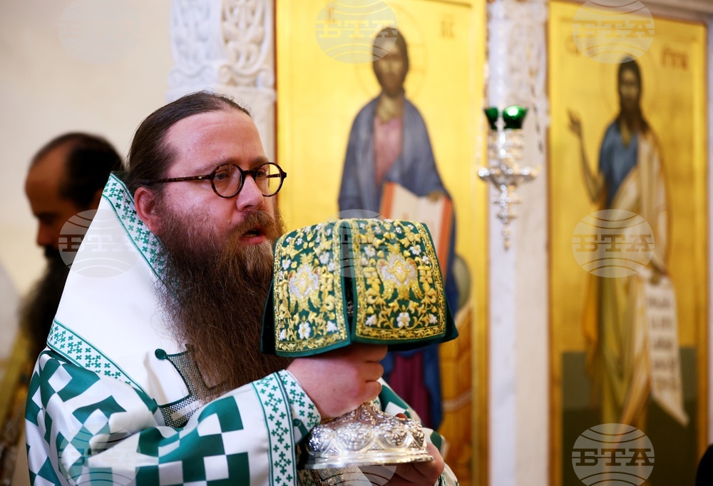 Великобритания - храм „Свети Йоан Рилски” - патриарх Даниил - света Божествена литургия