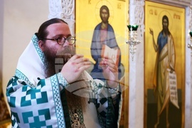 Великобритания - храм „Свети Йоан Рилски” - патриарх Даниил - света Божествена литургия