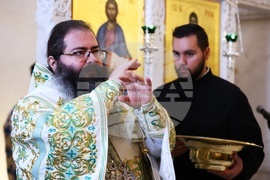 Великобритания - храм „Свети Йоан Рилски” - патриарх Даниил - света Божествена литургия