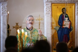 Великобритания - храм „Свети Йоан Рилски” - патриарх Даниил - света Божествена литургия