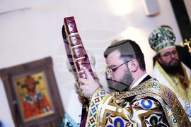 Великобритания - храм „Свети Йоан Рилски” - патриарх Даниил - света Божествена литургия