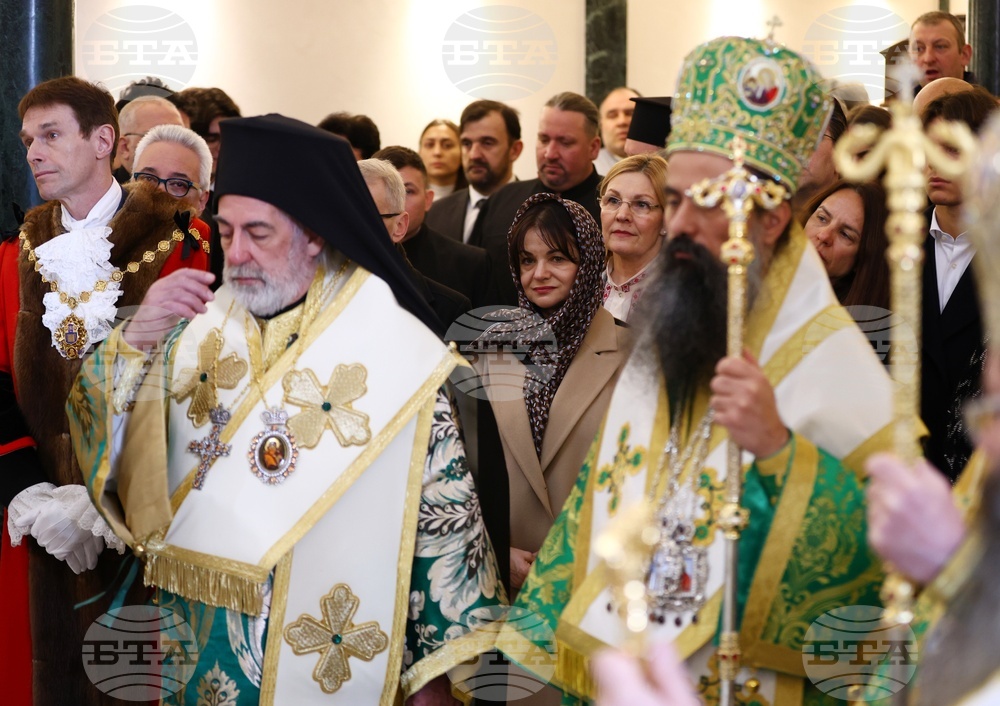 Великобритания - храм „Свети Йоан Рилски” - патриарх Даниил - света Божествена литургия