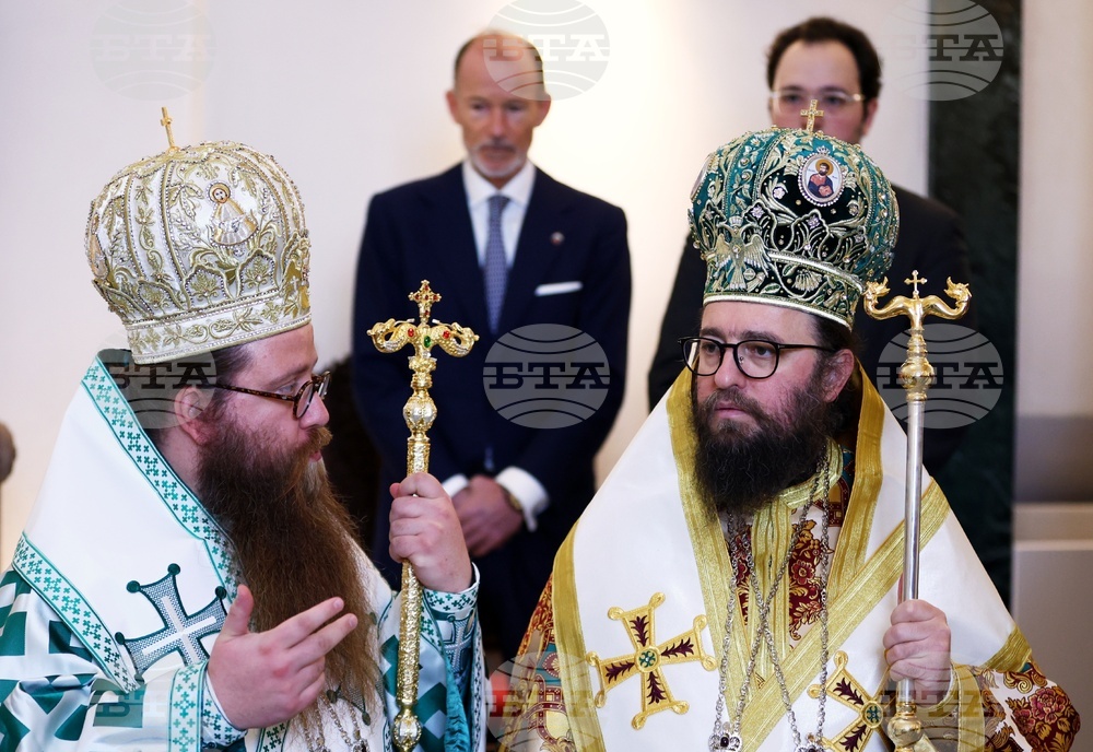Великобритания - храм „Свети Йоан Рилски” - патриарх Даниил - света Божествена литургия