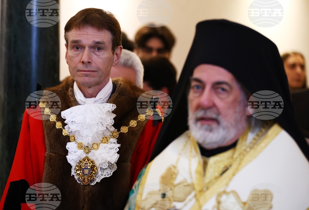 Великобритания - храм „Свети Йоан Рилски” - патриарх Даниил - света Божествена литургия