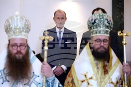 Великобритания - храм „Свети Йоан Рилски” - патриарх Даниил - света Божествена литургия