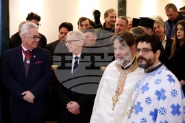 Великобритания - храм „Свети Йоан Рилски” - патриарх Даниил - света Божествена литургия