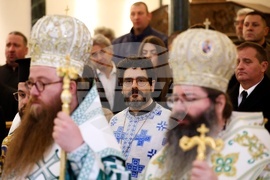 Великобритания - храм „Свети Йоан Рилски” - патриарх Даниил - света Божествена литургия