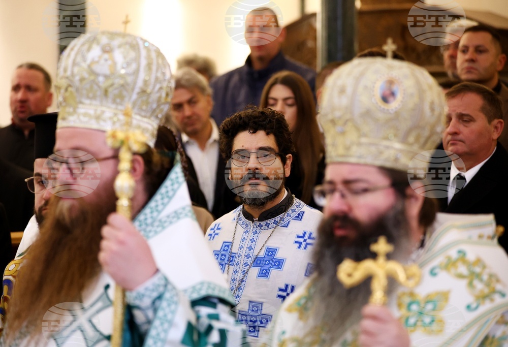 Великобритания - храм „Свети Йоан Рилски” - патриарх Даниил - света Божествена литургия