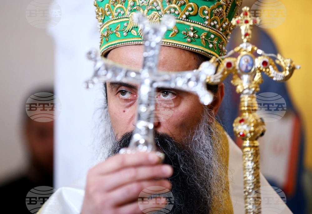 Великобритания - храм „Свети Йоан Рилски” - патриарх Даниил - света Божествена литургия