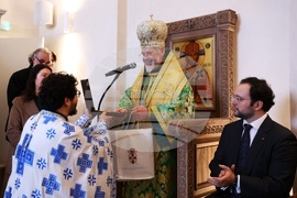 Великобритания - храм „Свети Йоан Рилски” - патриарх Даниил - света Божествена литургия