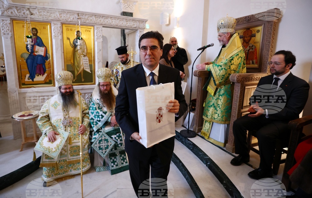 Великобритания - храм „Свети Йоан Рилски” - патриарх Даниил - света Божествена литургия